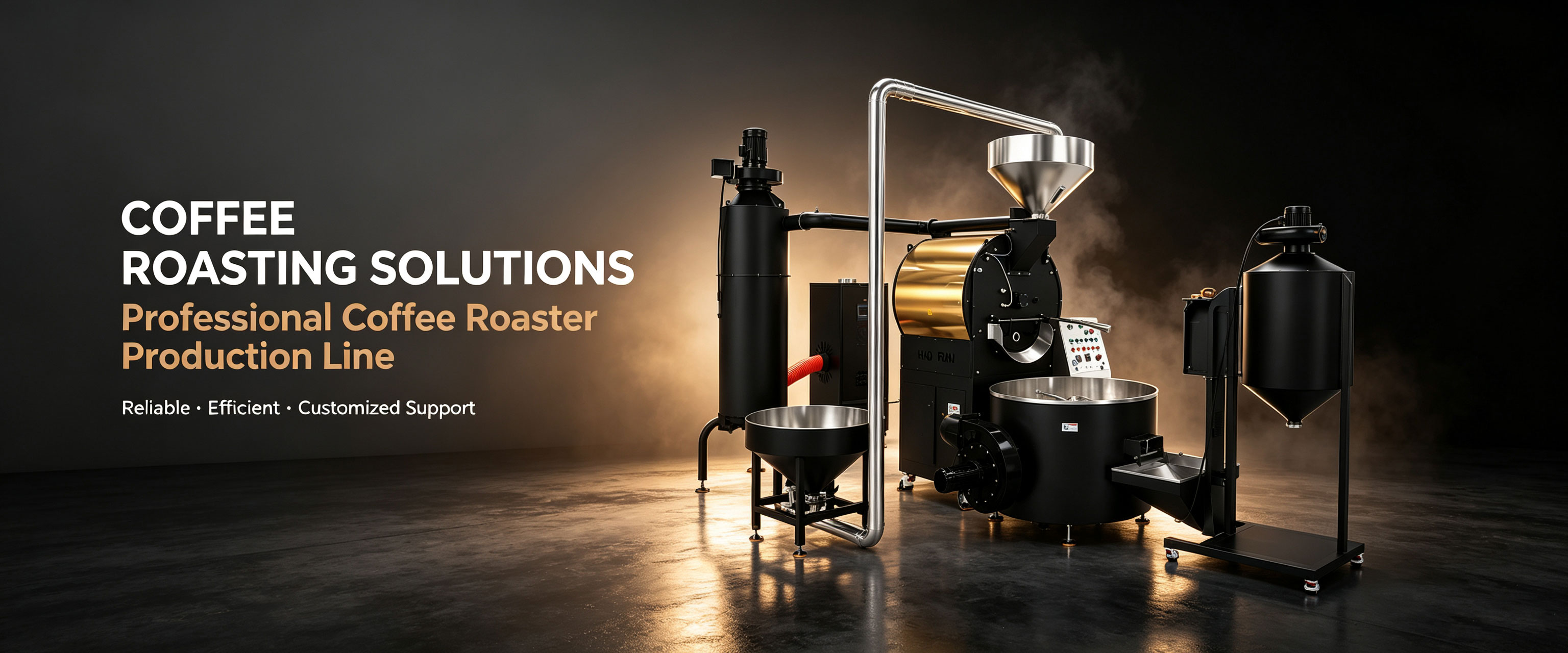 All coffee roaster solution