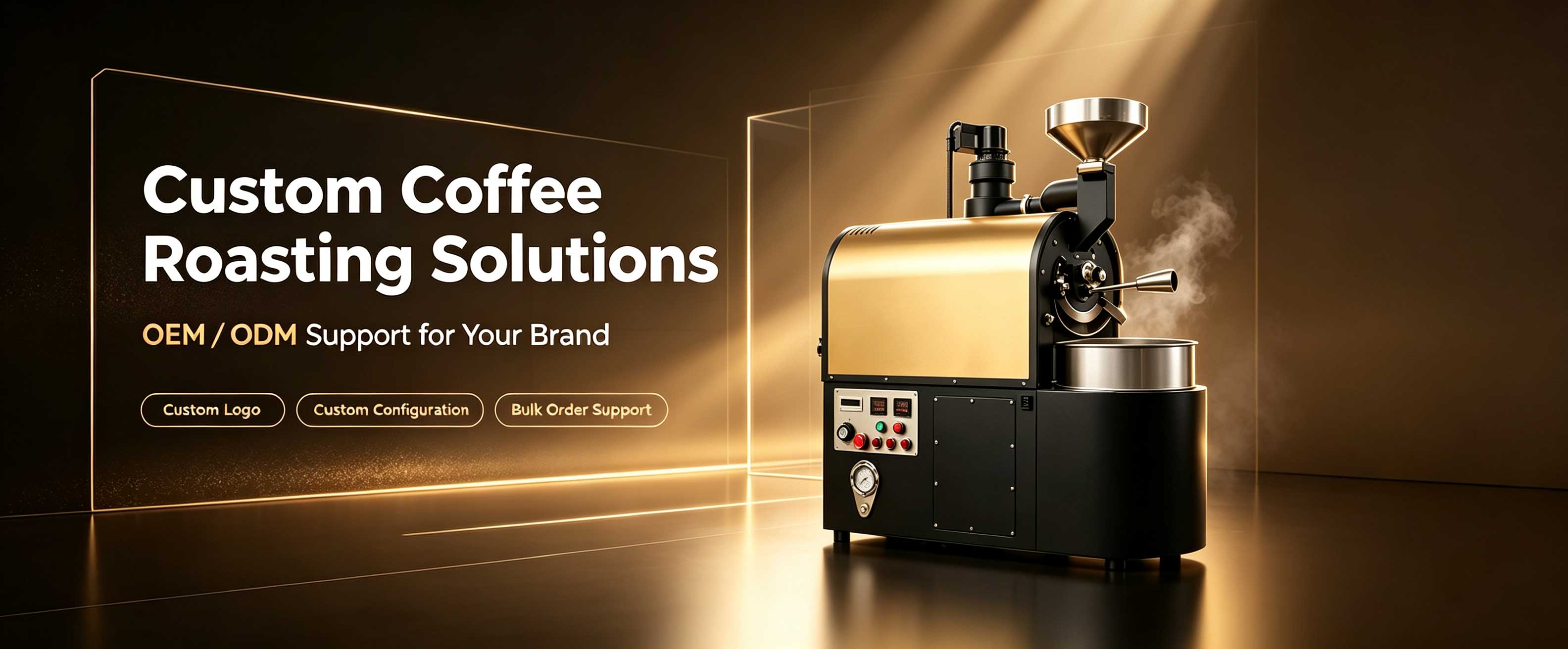 Customizable coffee roasters